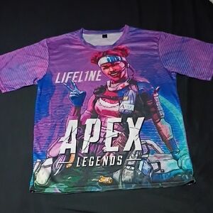 Apex Legends Lifeline Graphic Tee - Purple Multicolor
